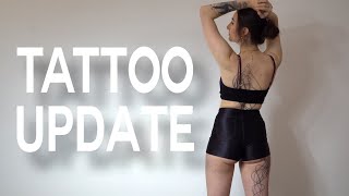 ALLE meine neuen Tattoos  Jodie Calussi breaks down her tattoos 2020 [upl. by Htenay137]