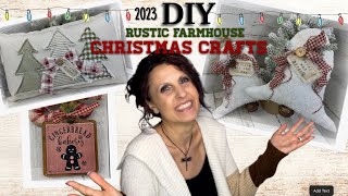 DIY Rustic Farmhouse Christmas Crafts  DIY Farmhouse Christmas Crafts  DIY Christmas Crafts 2023 [upl. by Atinyl]