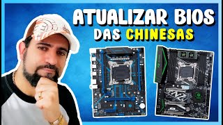 COMO ATUALIZAR O BIOS DE X79 E X99  2 MÉTODOS  TUTORIAL [upl. by Phillips]