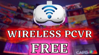 How to GET FREE WIRELESS PCVR Oculus Quest 2  ALVR  NO Virtual Desktop Needed [upl. by Nady462]