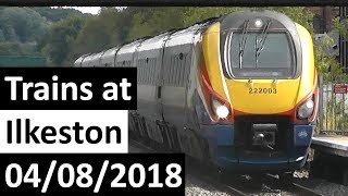 Trains at Ilkeston including Derby Diversions 04082018 [upl. by Wolfgang874]