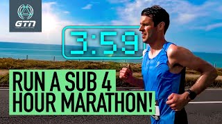 How To Run A Marathon In Under 4 Hours [upl. by Htessil483]