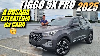 TIGGO 5X PRO 2025  Baixou o Preço Ousada ou Brilhante estratégia da CAOA [upl. by Dazraf]