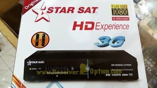 STAR SAT SR2000 HD HYPER RECEIVER NE SOFTWARE V280 13 JUNE 2024 [upl. by Anaeli]