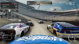 FOOD CITY 500 AT BRISTOL ON BOARD CAMERA  NASCAR HEAT 5 GAMEPLAY [upl. by Dael]