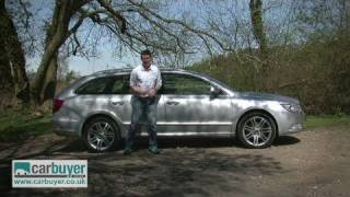 Skoda Superb estate review  CarBuyer [upl. by Urbani]