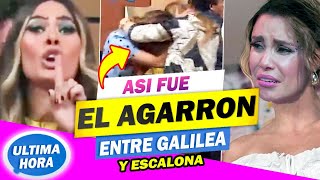 📹 VIDEO FILTRADO El FEROZ Agarrón entre Galilea Montijo y Andrea Escalona en Hoy 😲 [upl. by Nyleuqcaj426]