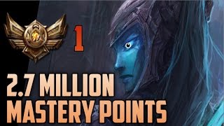 BRONZE KALISTA 2700000 MASTERY POINTS Spectate Highest Mastery Points on Kalista [upl. by Dwyer]