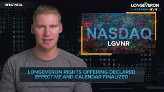 Longeveron LGVN Rights Offering Declared Effective and Calendar Finalized [upl. by Ettelra]