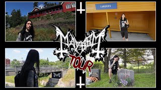 MayheM Tour  Visiting Euronymous and Other Places [upl. by Jess]