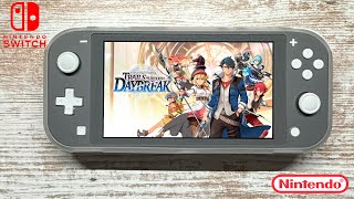 The Legend of Heroes Trails through Daybreak Nintendo Switch Lite Gameplay [upl. by Karen]