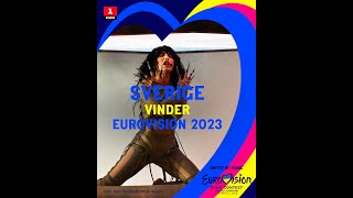 Vinderen af Eurovision Song Contest 2023the standings from end to end in pictures160 [upl. by Hanid]