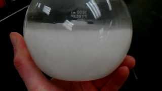 Sodium Acetate Super Saturated Solution Demo [upl. by Stacia]