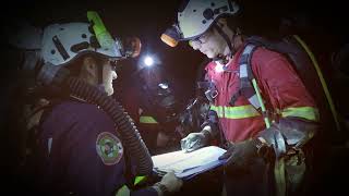 Search and Rescue Underground Training  Agnico Eagle Australia  Fosterville Gold Mine [upl. by Lebisor]