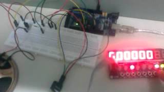 Arduino  Experimento Placar Eletrônico para Jogo de Futebol [upl. by Nafri]