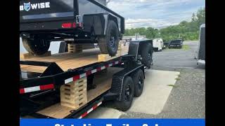 2025 BWISE Equipment Trailer EH12  Windham NH [upl. by Latsirk]