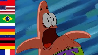 Patrick screams in mortal terror in 18 different languages [upl. by Adis]