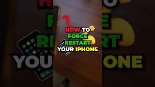 How To Force Restart your iPhone [upl. by Hughie]