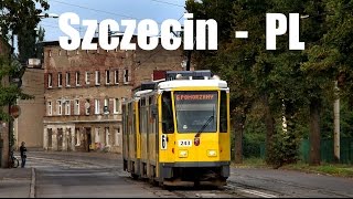 SZCZECIN TRAM  Straßenbahnen in Stettin 2015 [upl. by Nalym]