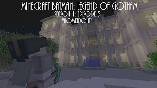 Minecraft Batman Legend of Gotham  Season 1 Episode 5 quotHomefrontquot [upl. by Barnabe402]