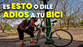 ESTÁ ES LA MEJOR MANERA DE ASEGURAR TU BICICLETA 😎😬 [upl. by Clareta335]