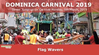 Dominica Carnival 2019 Flag Wavers [upl. by Haya707]