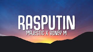 Majestic Boney M  Rasputin Lyrics he was big and strong in his eyes a flaming glow [upl. by Aeret]