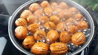 ¡Tira las nueces en agua hirviendo ¡Este secreto me contó mi abuela [upl. by Teeter]