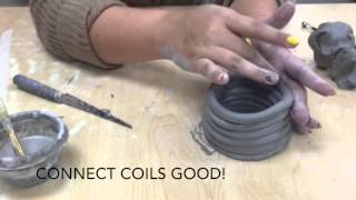 How to make a Coil Pot [upl. by Mlehliw]