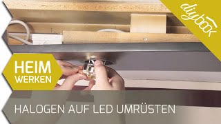 Halogen auf LED umrüsten 12V auf Hochvolt [upl. by Thurber]