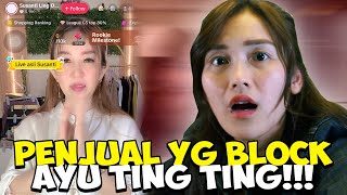 SAMPERIN PENJUAL YG BLOCK AYU TING TING DI TIKTOK [upl. by Halihs]