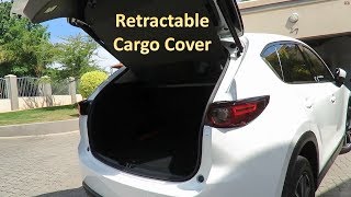 How to remove retractable cargo cover on Mazda CX5 [upl. by Beverly542]