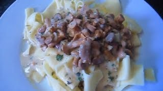 Nudeln Pasta in Pfifferlingrahm Rezept Disturbed Cooking Ep 3 [upl. by Nichol]