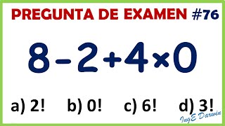 Ejercicio que puede salir en tu examen de admisión todos fallan  PE 76 [upl. by Trudy]