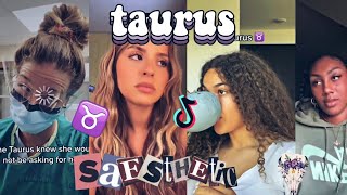 Taurus TikTok compilation  watch this if youre a Taurus♉ [upl. by Aicire662]