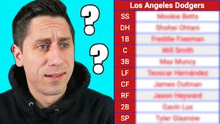 Do You Know EVERY 2024 MLB Starting Lineup [upl. by Pammie]