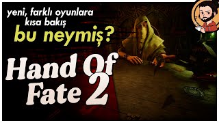 HAND OF FATE 2  Roguelike Hikaye Dövüş Keşif KART OYUNU  BU NEYMİŞ [upl. by Engamrahc395]