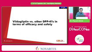 Dr Piyush Desai Vildagliptin The Pioneer Gliptin [upl. by Anehta]