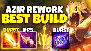 Azir Rework Best New Build LICH BANE 1000 DAMAGE AUTO [upl. by Gathers162]