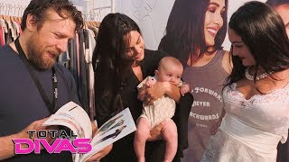 The Bella Twins premiere their Birdiebee line Total Divas Preview Clip Dec 20 2017 [upl. by Rorry671]