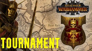 Double Elimination Single Faction Tourney  Total War Warhammer 3 Tournament [upl. by Neel]