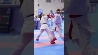 Ao uramavasi aka yuko great combo kumite karate fighter sports [upl. by Silva]