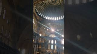 Hagia Sophia Istanbul 🇹🇷 Inside Byzantine church mosque and museum [upl. by Aivuy696]