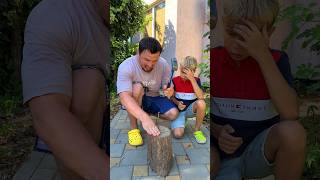 Stupid Dad and Funny Kids 😂 damus tiktok comedy funny [upl. by Ellienad]