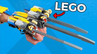 I Built LEGO Mechanical Wolverine Claws [upl. by Zzahc]