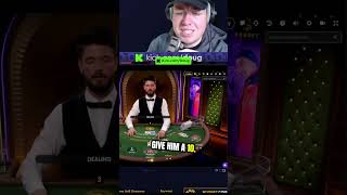 Ez 600 win from this hand of blackjack shorts dealer [upl. by Notlem204]