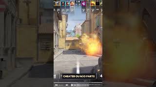 Cheater ou não parte 2 counterstrike2 csgo counterstrike csgoclips tribo gaules [upl. by Anirb]