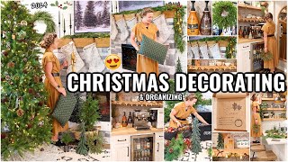 CHRISTMAS HOME DECORATING amp ORGANIZATION IDEAS🎄 2024 CHRISTMAS DECORATE  ORGANIZING amp CLEANING [upl. by Ylatan]