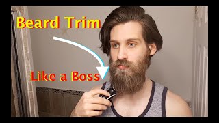 Beard and Moustache Trimming How to Do It the Right Way [upl. by Ahsiat666]