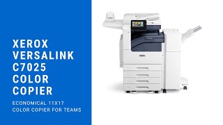 Xerox VersaLink C7020 C7025 and C7030 Color Copiers [upl. by Noyart]